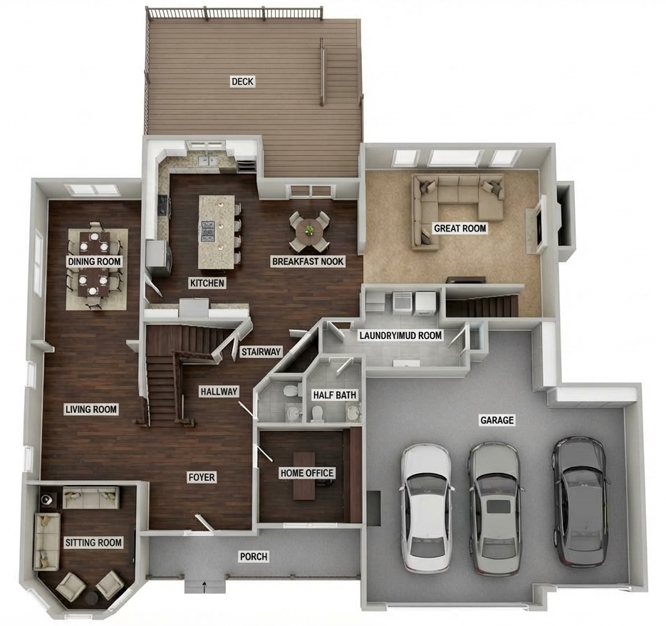 Main floor plan